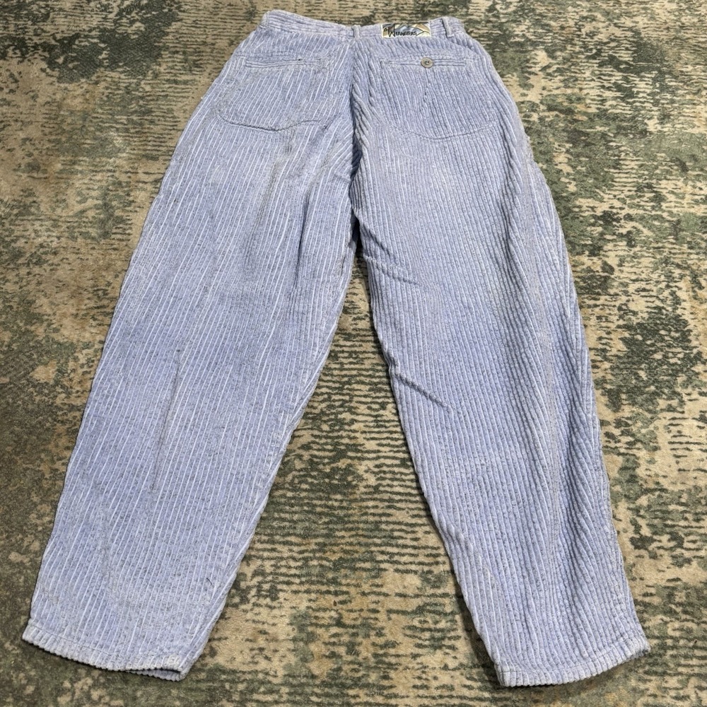 vintage Grandpacore Boys Tangiers corduroy pants Wide Whale 24X27 Pleated